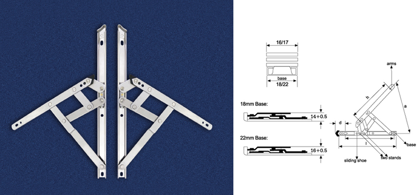 Handed Type of Hinge